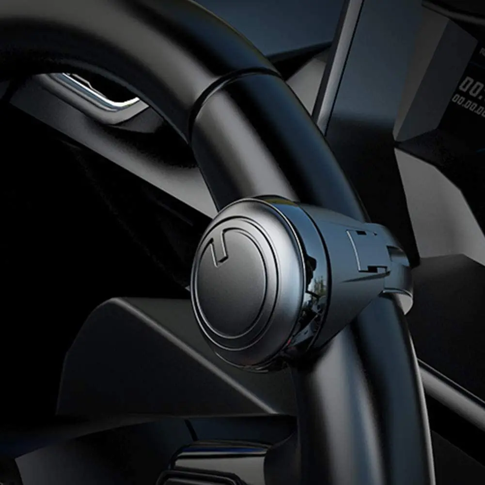 Volante Spinner Metallo Car Power Handle Spinner Manopola Del Volante 360 Gradi Tation Volante Universale Kno