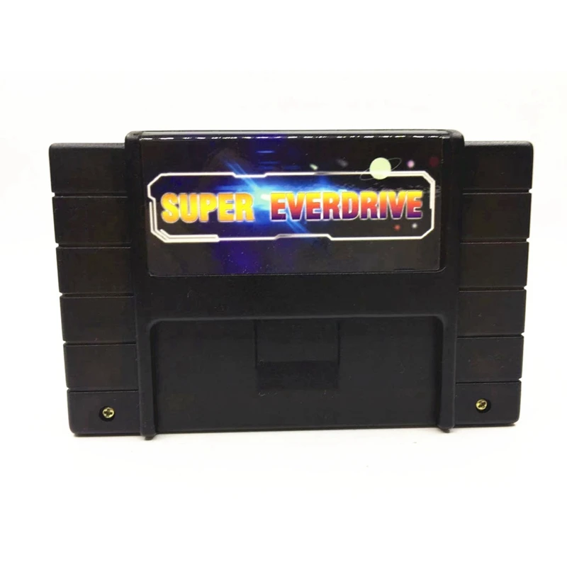 Hfes Super 800 In 1 Pro Remix Game Card Per Snes 16 Bit Console Per Videogiochi Cartuccia Super Everdrive, Nero
