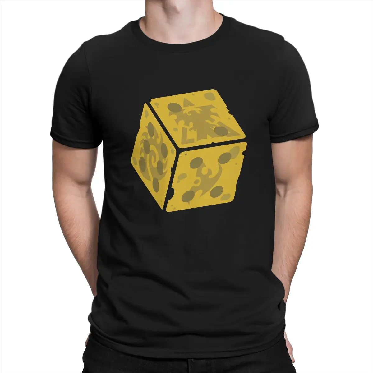 Starcraft Game Cheesers Roll The Dice Tshirt Homme Abbigliamento Da Uomo Blusas Maglietta In Poliestere Per Uomo