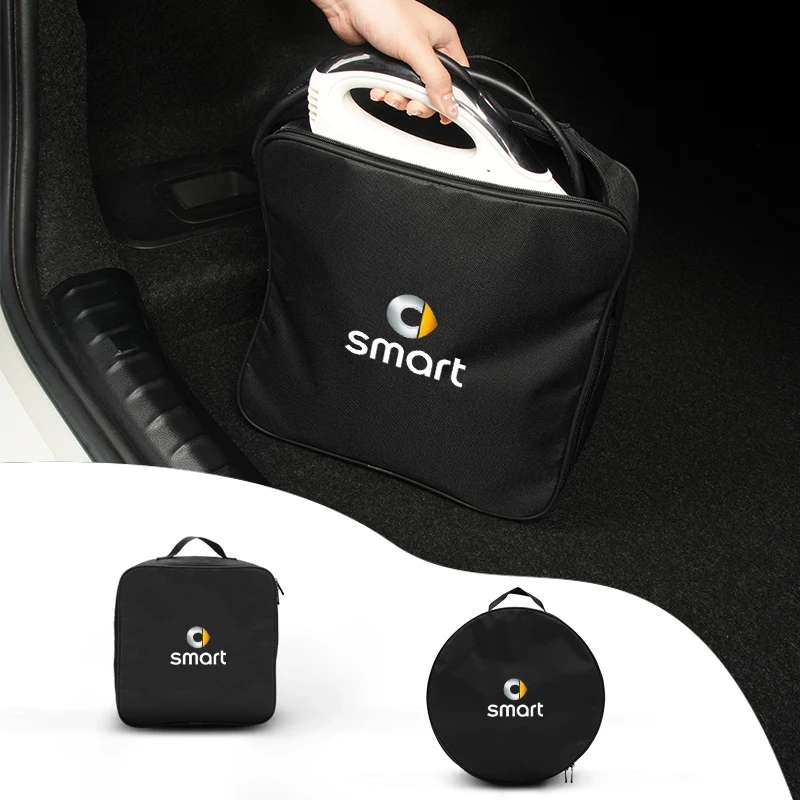 Borsa Di Immagazzinaggio Del Cavo Di Ricarica Dell'Automobile Borsa Di Immagazzinaggio Del Caricatore Dell'Automobile Per Smart Fortwo 451 453 Eq Forf