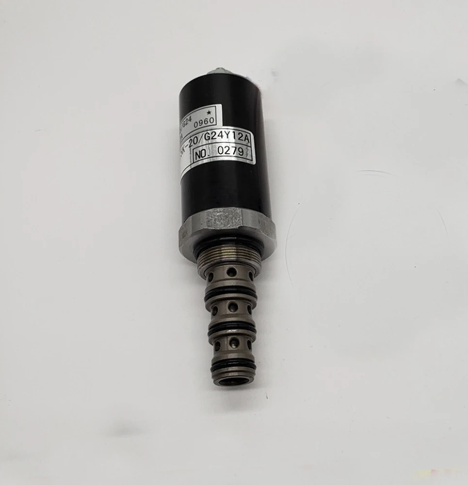 Trasporto Libero Veloce! Kobelco200-2 Dei Freni Rotanti Solenoide Valvola G24Y12A, Kobelco Escavatore Valvola A Solenoide