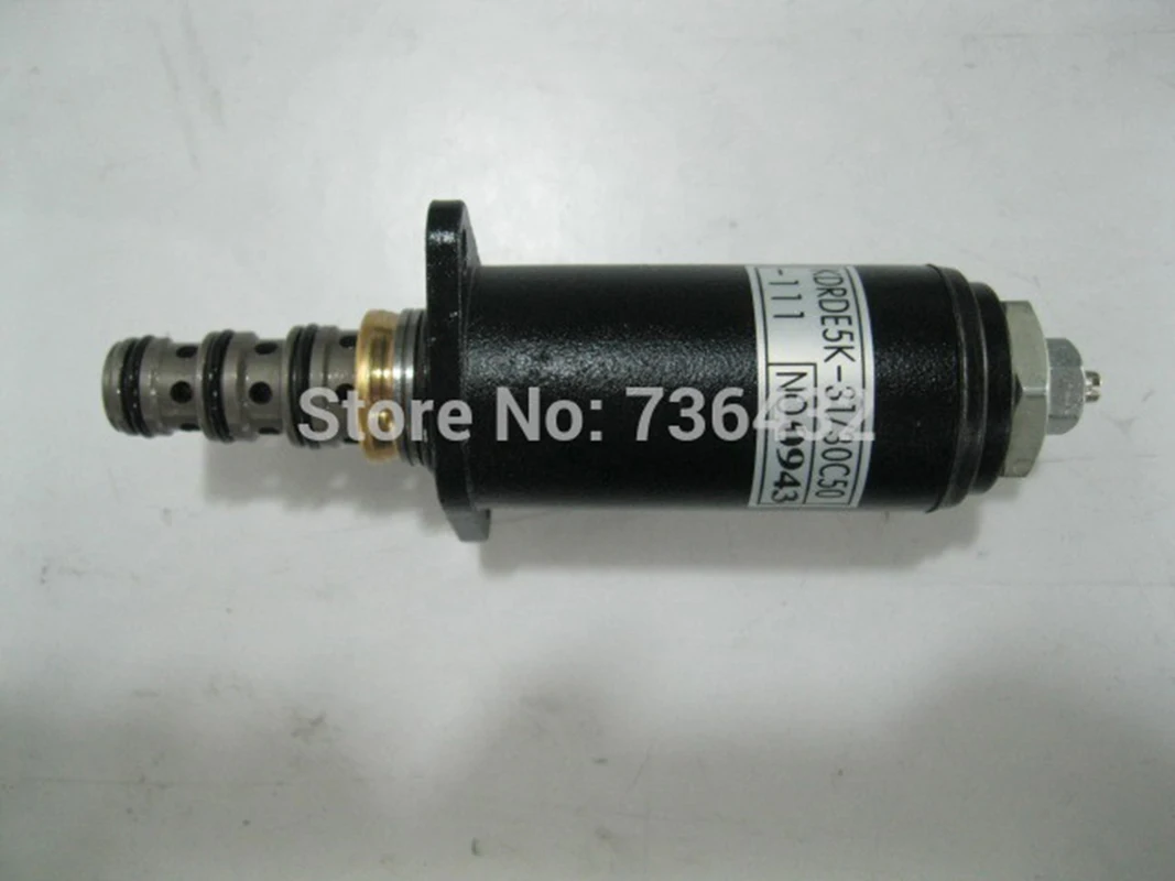 Trasporto Libero Veloce!, Parti Kobelco Escavatori Kobelco Escavatore Sk230-6E Idraulico Valvola Della Pompa A Solenoide 30C50-111, Kobelco Parti