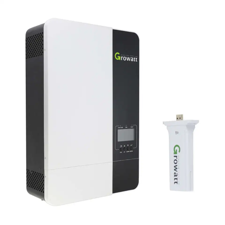 In Magazzino Spf 5000Es Accumulo Di Energia 48V 5Kw Wechselricht Inverter Solare Fotovoltaico Off Grid