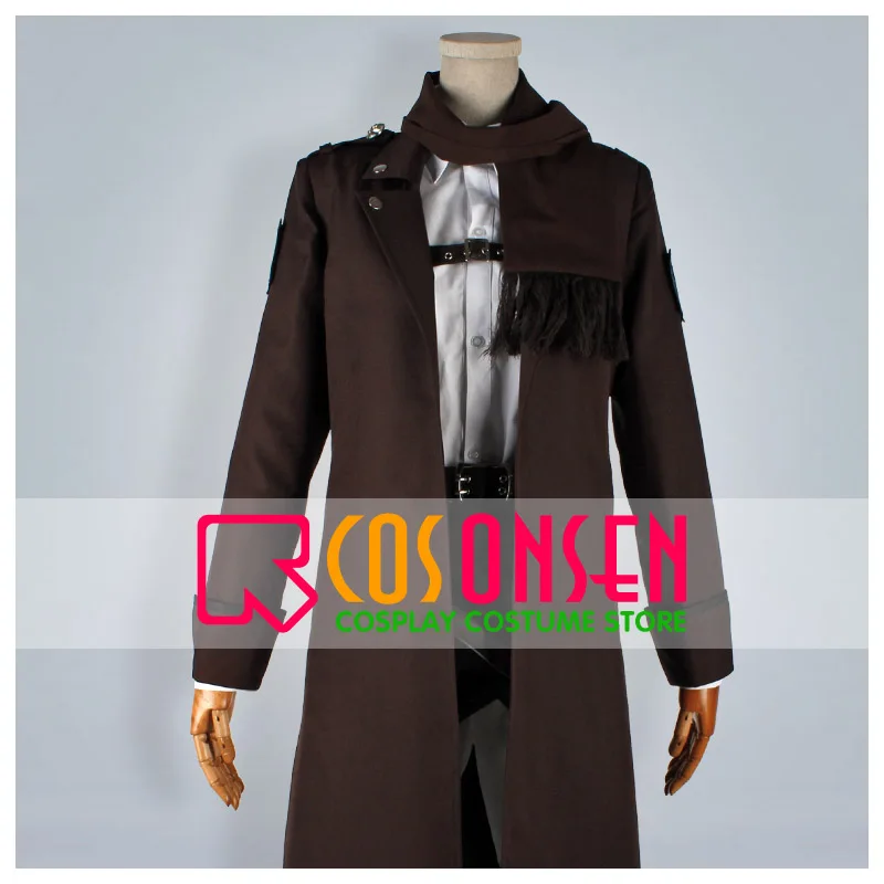 Cosplayonix Attack On Titan Wings Of Counterattack Online Mikasa Ackerman Special Night Motor Soldier Cappotto Lungo Costume Cosplay
