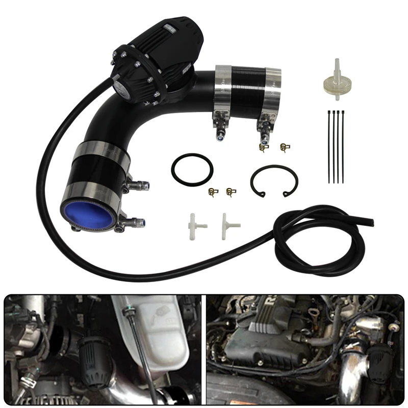 Regolabile Ssqv Sqv Iv Blow Off Valve + 2In/2.25In/2.36In 90 Gradi Flangia Del Tubo Kit