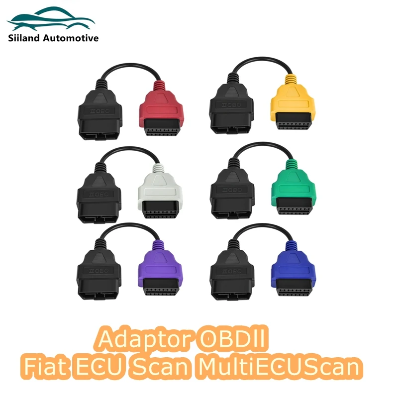 Per Fiatecu Scan Adapter Connettore Obd2 Multi Scan Abs Obd2 Scanner Cavo Diagnostico Per Fiat Ecu Scan