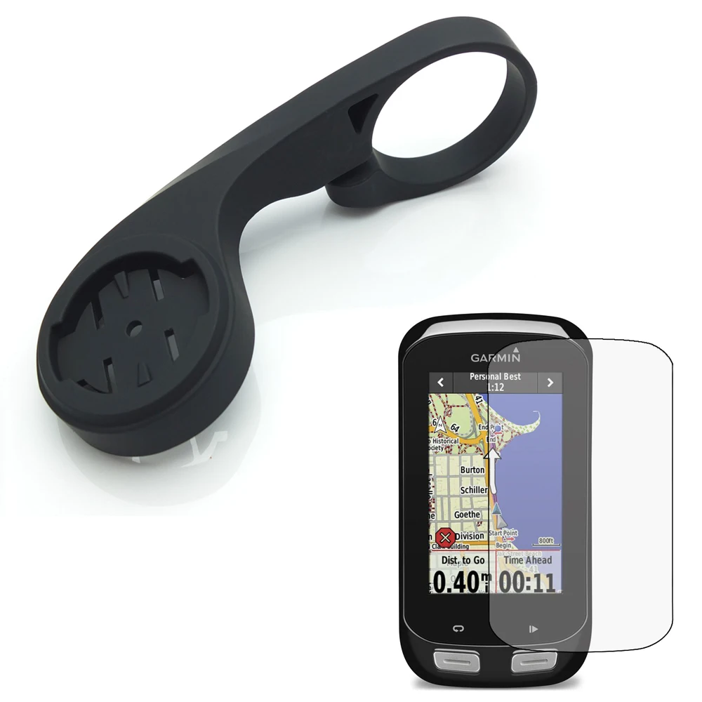 31.8Mm Outdoor Montagna/Strada Della Bicicletta Bike Mount Holder + Protezione Dello Schermo Per Garmin Edge 1000 Computer Gps
