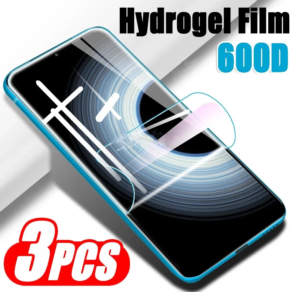 Pellicola Idrogel 3Pcs Per Zte Nubia Red Magic 7 7S 8 6 6S Pro Pellicola Protettiva Per Schermo Per Zte Nubia Red Magic 8 Pro Plus
