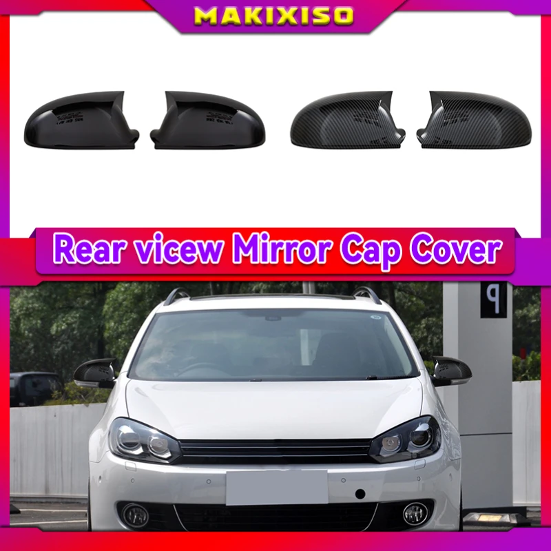 2 Pezzi Per Vw Golf Mk5 Gti Jetta 5 Passat B6 B5.5 Copri Specchietti Laterali Per Vw Sharan Golf 5 6Plus Variant Eos