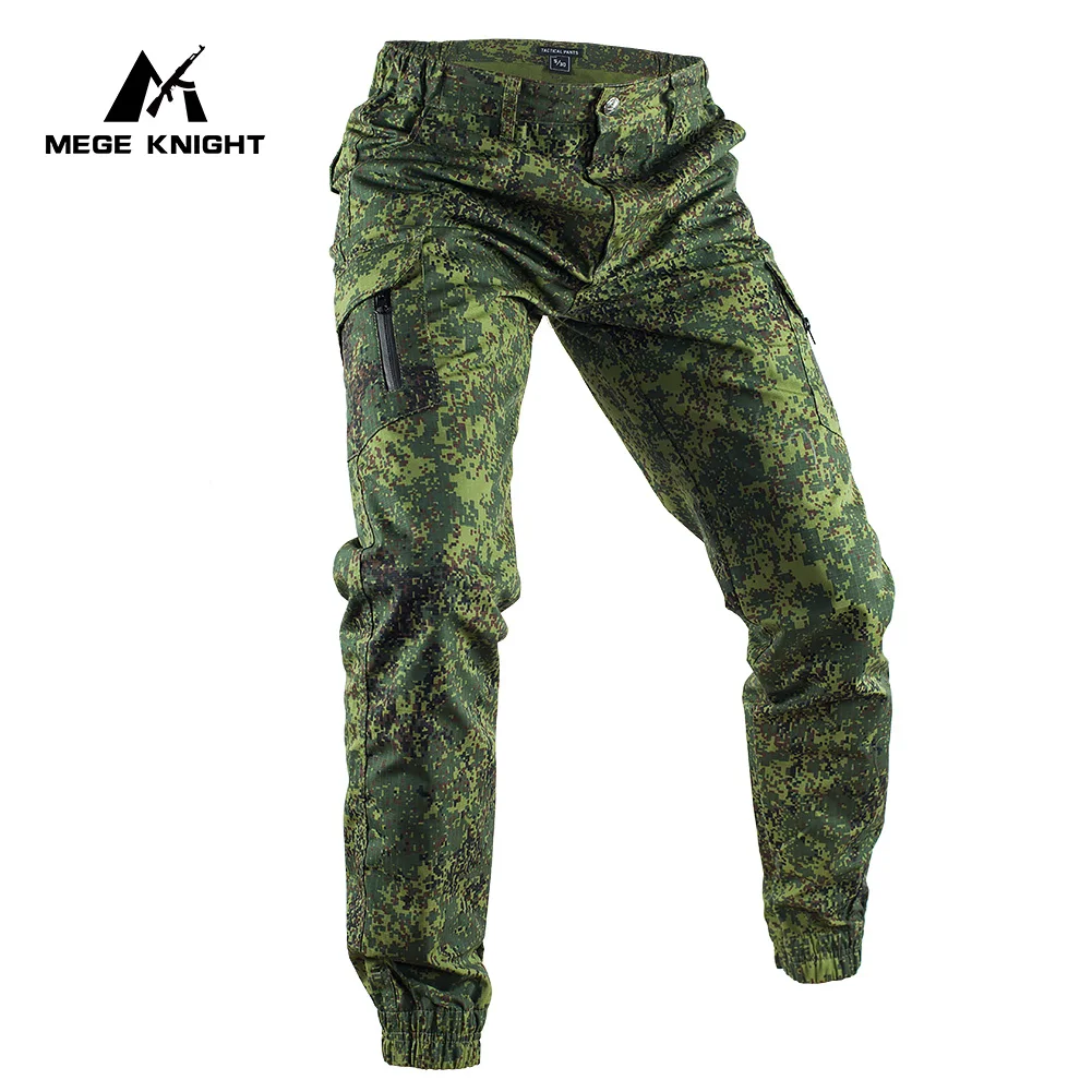 Mege Tactical Cargo Pants Military Camouflage Joggers Outdoor Ripstop Working Escursionismo Caccia Pantaloni Da Combattimento Streetwear Da Uomo