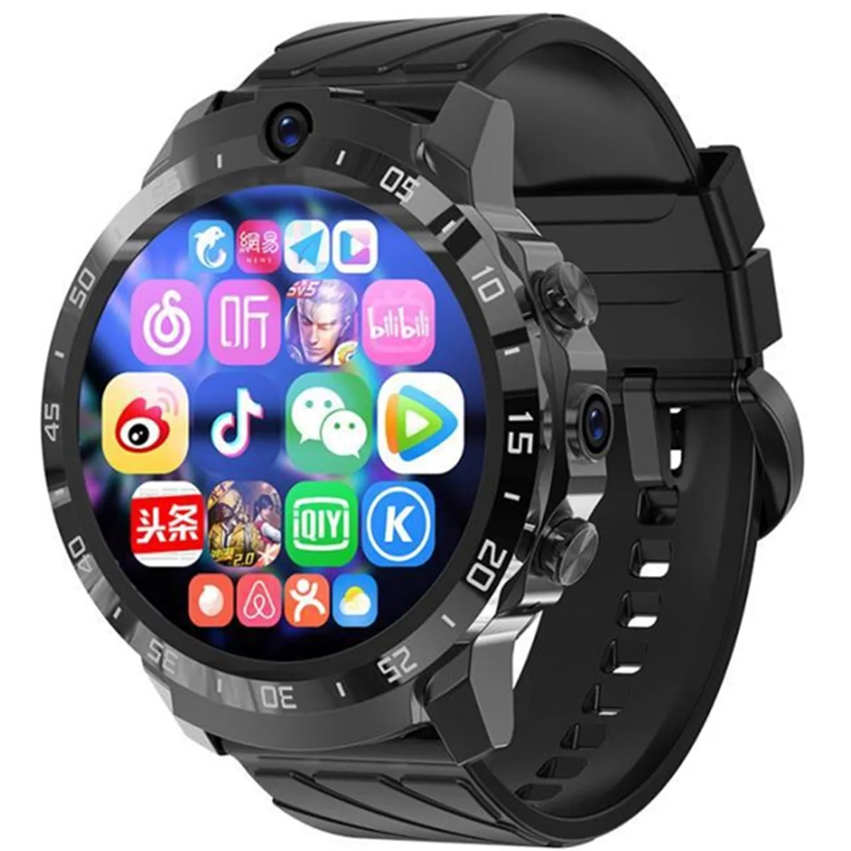 Schermo Hd Da 1.6 Pollici Smart Watch Android 9.0 4G Videochiamata Wifi Internet Vcr Smartphone Sport Smartwatch 128Gb 64 1000Mah Batteria