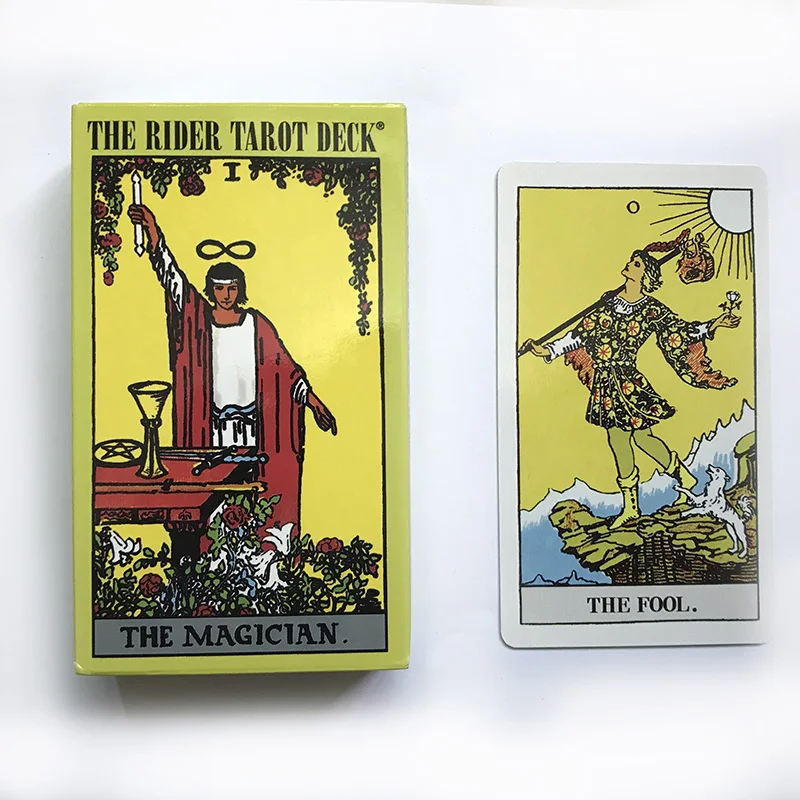 78 + 2 Pz/Set The Rider Tarot Deck Gioco Da Tavolo Carte Gioco Edizione Inglese Tarocchi Gioco Da Tavolo Famiglia/Amici