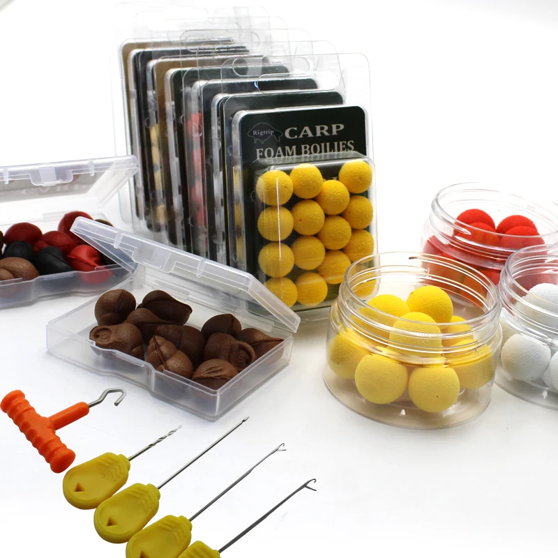 Una Scatola Pop-Up Boilies Accessori Per La Pesca Alla Carpa Galleggiabilità Esca Da Pesca Per La Carpa Hair Rig Metodo Alimentatore Boilies Galleggia