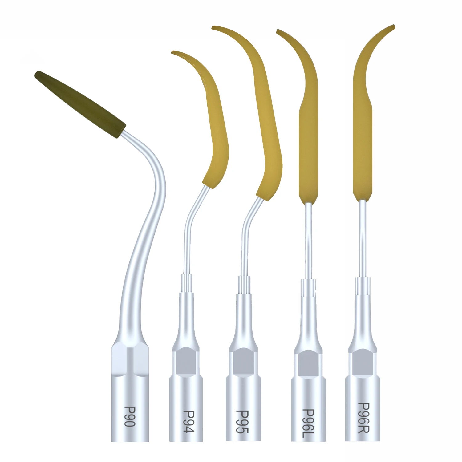 Per Ems Mectron Woodpeaker Dental Ultrasonic Scaler Tip P90 P94 P95 P96L P96R Scaler Manipolo 1Pc Scaling Implant Tip