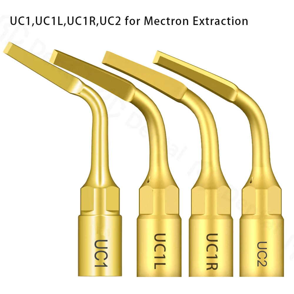 Uc1 Uc2 Uc3 Per Mectron Dental Ultrasonic Extraction Scaler Manipolo Punta Punte Di Ridimensionamento Taglio Della Frazione Di Radice Di Anchilosi