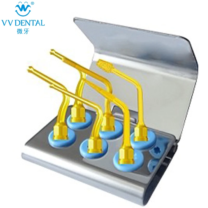 Vv Dental Ultrasonic Scaler Surgical Implant Tips Kit Compatibile Con Mectron /Woodpecker Manipolo Ui1/Ui2/Ui3/Ui4/Ui7/Ui8