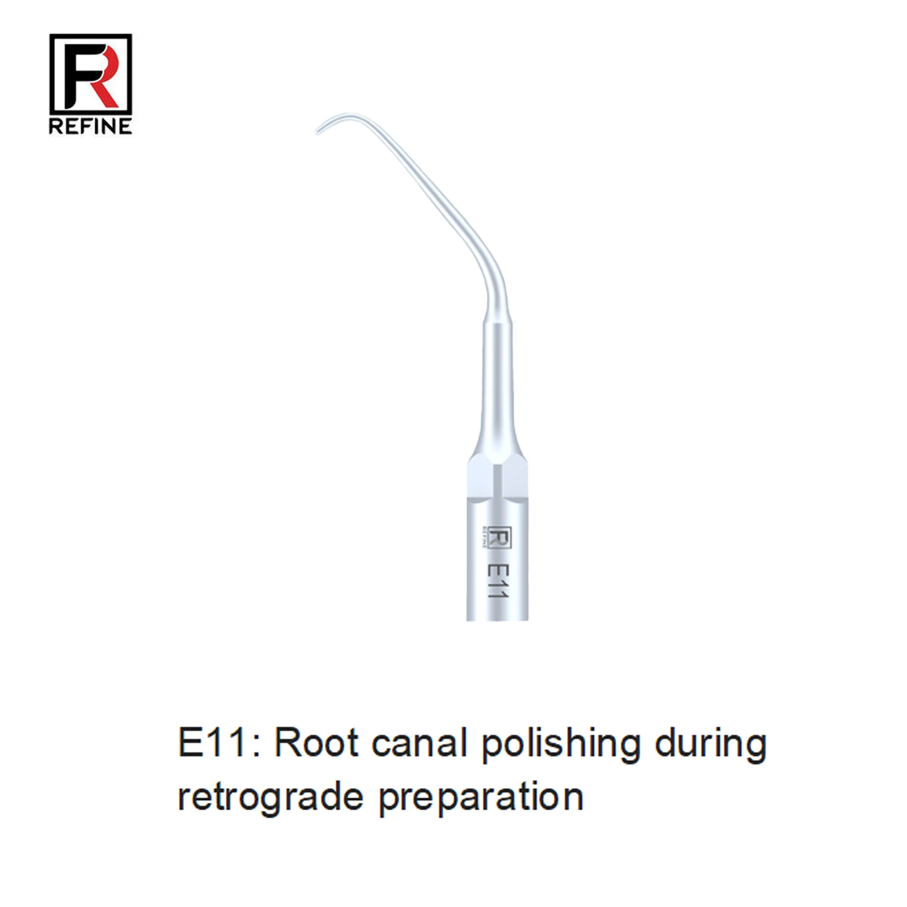 Refine Dental Ultrasonic Scaler Insert Scaling Tips E11 Acciaio Inossidabile Per Woodpecker Mectron Ems Uds Scaler Ad Ultrasuoni