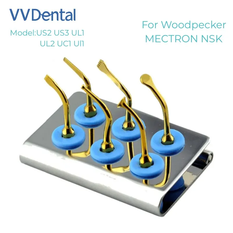 Vvdental Ultrasonic Scaler Piezo Bone Surgical Tip Per Woodpecker Mectron Nsk Dmetec Handpiece Tip Holder Us2 Us3 Ul1 Ul2 Uc1 Ui1
