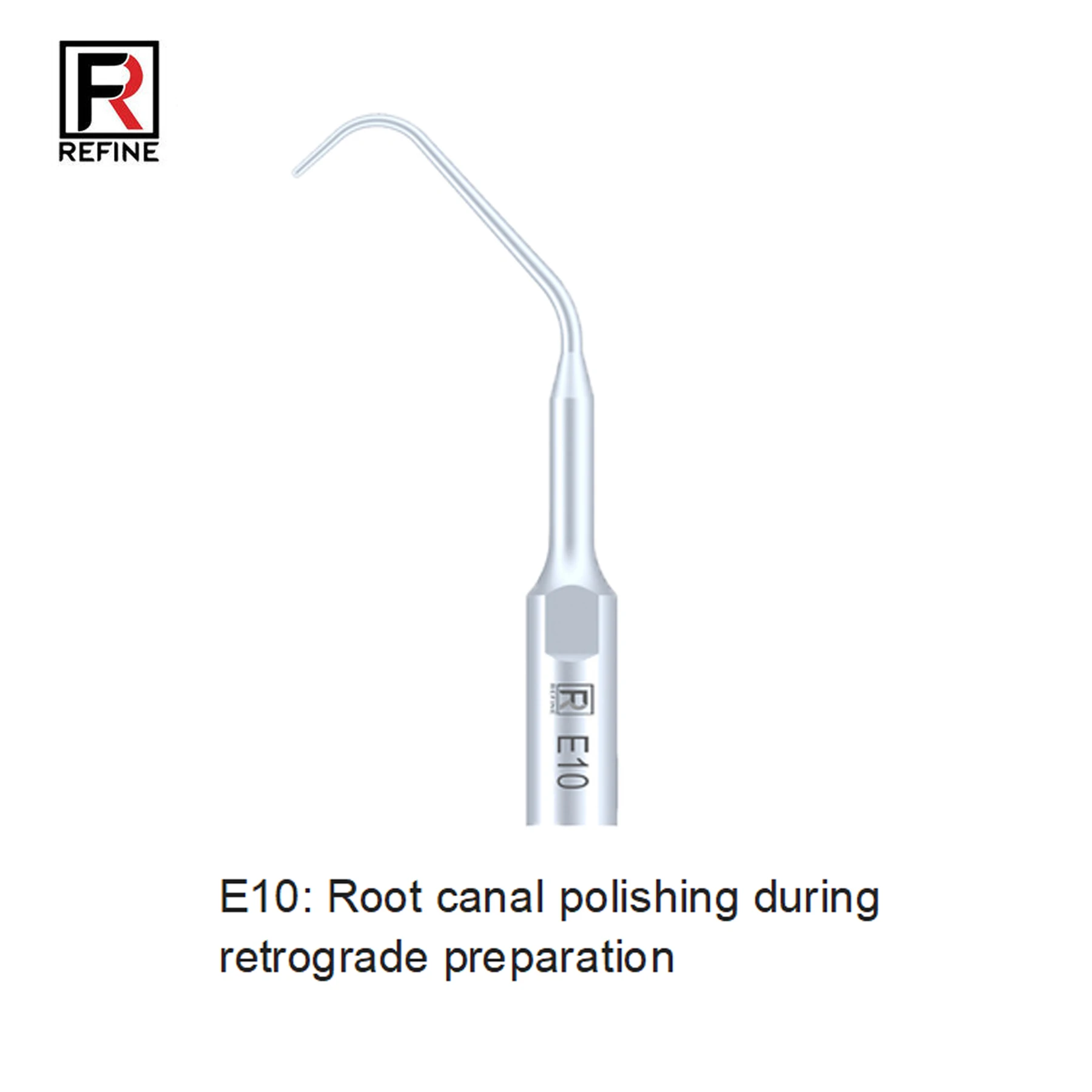 Refine Dental Ultrasonic Scaler Insert Scaling Tips E10 Acciaio Inossidabile Per Woodpecker Mectron Ems Uds Scaler Ad Ultrasuoni