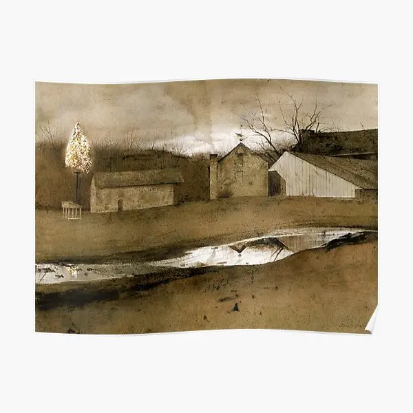 Ultima Luce Andrew Wyeth Poster Print Painting Modern Home Picture Wall Decorazione Vintage Decor Room Murale Art Funny No Frame
