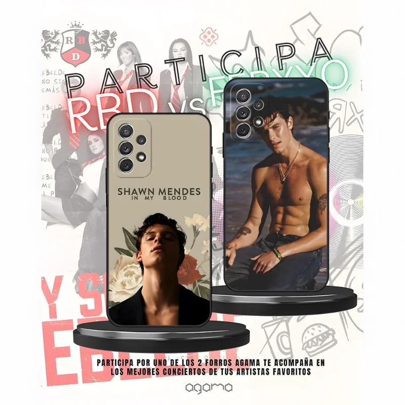 Custodia Per Telefono Singer 404 Mendes Per Samsung Galaxy A31 A33 A21 A52 A13 A22 A02 A53 A50 A32 A73 A40 A20 A23 Cover Posteriore