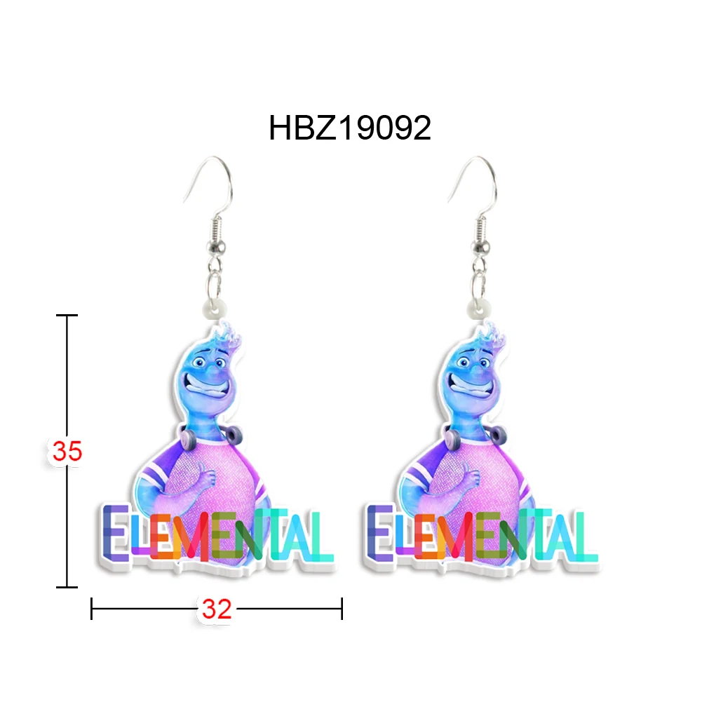 Orecchini Disney Elementale Ice And Fire Orecchini Gioielli Firmati Per Uomo Orecchini Disney