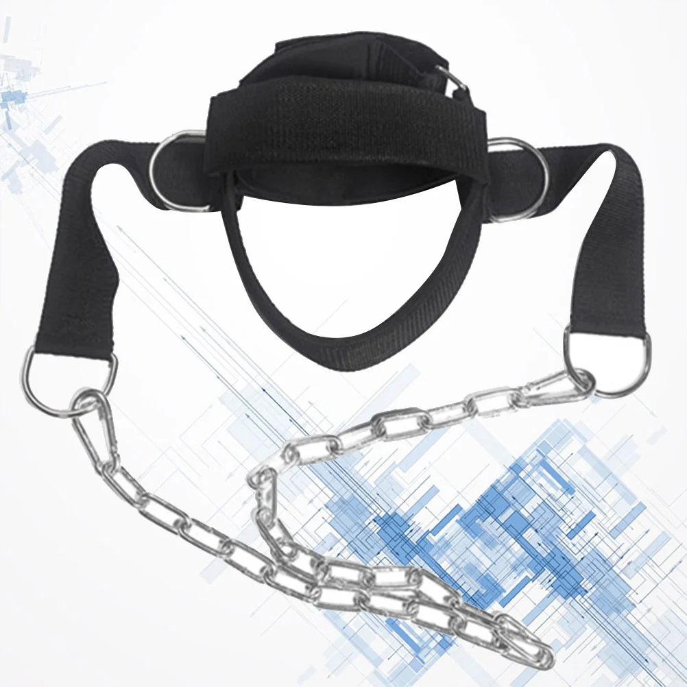 Sport Neck Training Exerciser Harness Trappole Muscle Builder Harness Per Powerlifting Workout-Boxe Mma Sollevamento Pesi