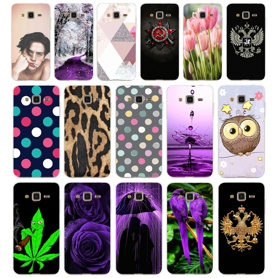 B Custodie Morbide In Tpu Per Samsung Galaxy Grand Prime Cover G530 G530H G531F Paraurti Per Samsung Grand Prime Cover Flower