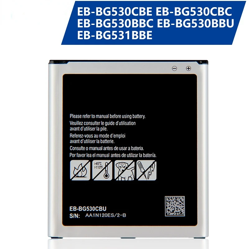 Di Ricambio Eb-Bg530Bbc Eb-Bg530Cbe Batteria Per Samsung Galaxy Grand Prime J3 2016 J320F Sm-J320Fn G5308W G530 G530H G531 J5