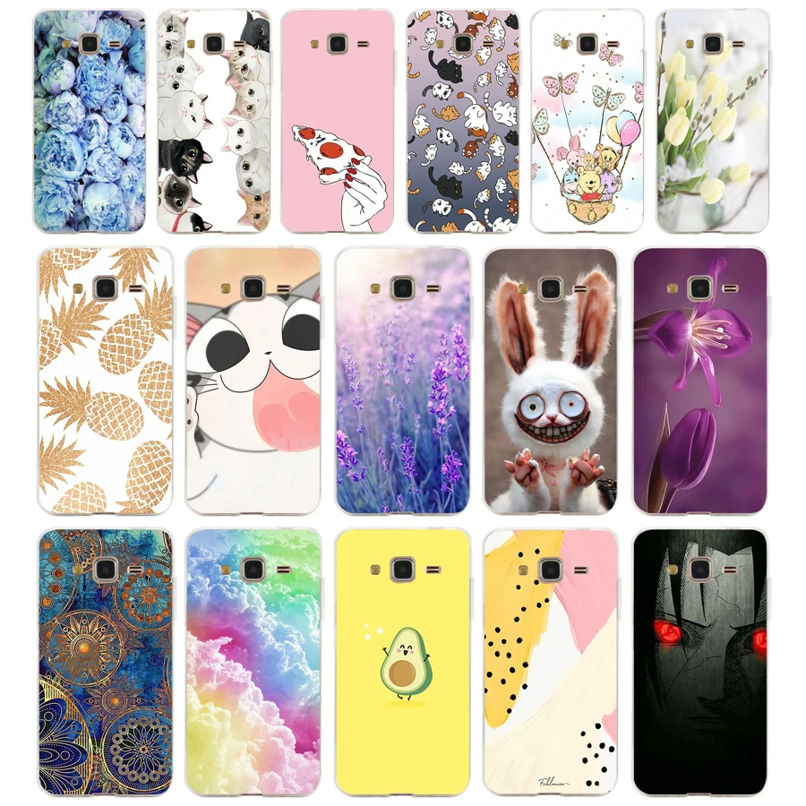 K Custodie Morbide In Tpu Per Samsung Galaxy Grand Prime Cover G530 G530H G531F Paraurti Per Samsung Grand Prime Cover Flower