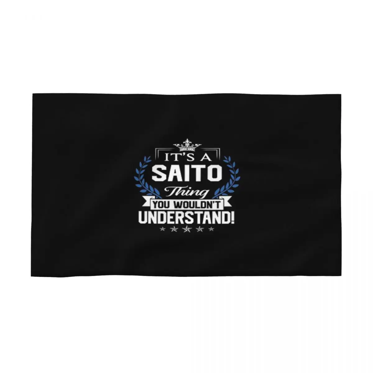 Nome Saito-Nome Della Cosa Saito Non Capiresti Asciugamani Asciugamano Per Il Viso Accappatoio