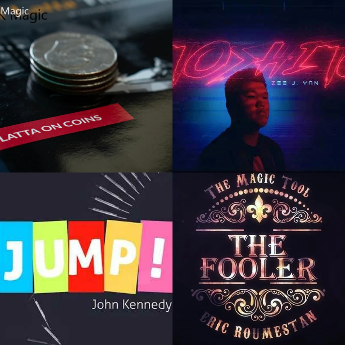 Geoff Latta-Il Lungo Addio Di Stephen Minch,Itoshito Di Zee,Jump By John Kennedy, Il Folle Di Eric Roumestan -Magic Tricks