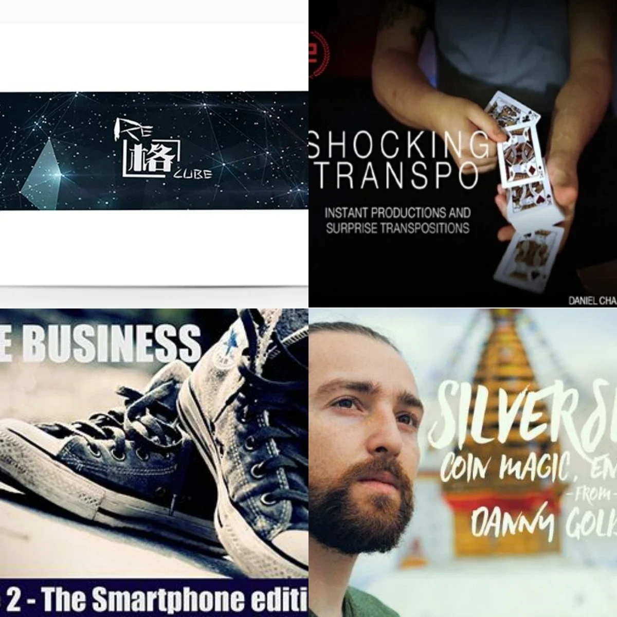 Recube By Chhmagic,Shocking Transpo Di Daniel Chard, Scarpa Business 2.0 Di Scott Alexander,Silversmith Daniel Goldsmith - Magic