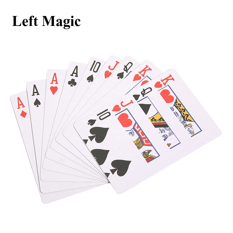 Pazzo Scelta Carte Di Trucchi Magici Sorpresa Scegliere Set Di Carte Kit Magic Puntelli Mentalismo Illusione Close Up Magic Giocattolo Facile Da Fare