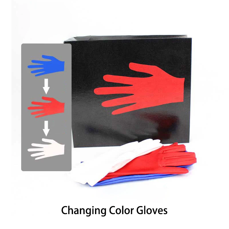 Guanti Color Be Change Magic Tricks Stage Magic Trick By Rossy Pocket Version Gimmick Per Mago Professional Magic