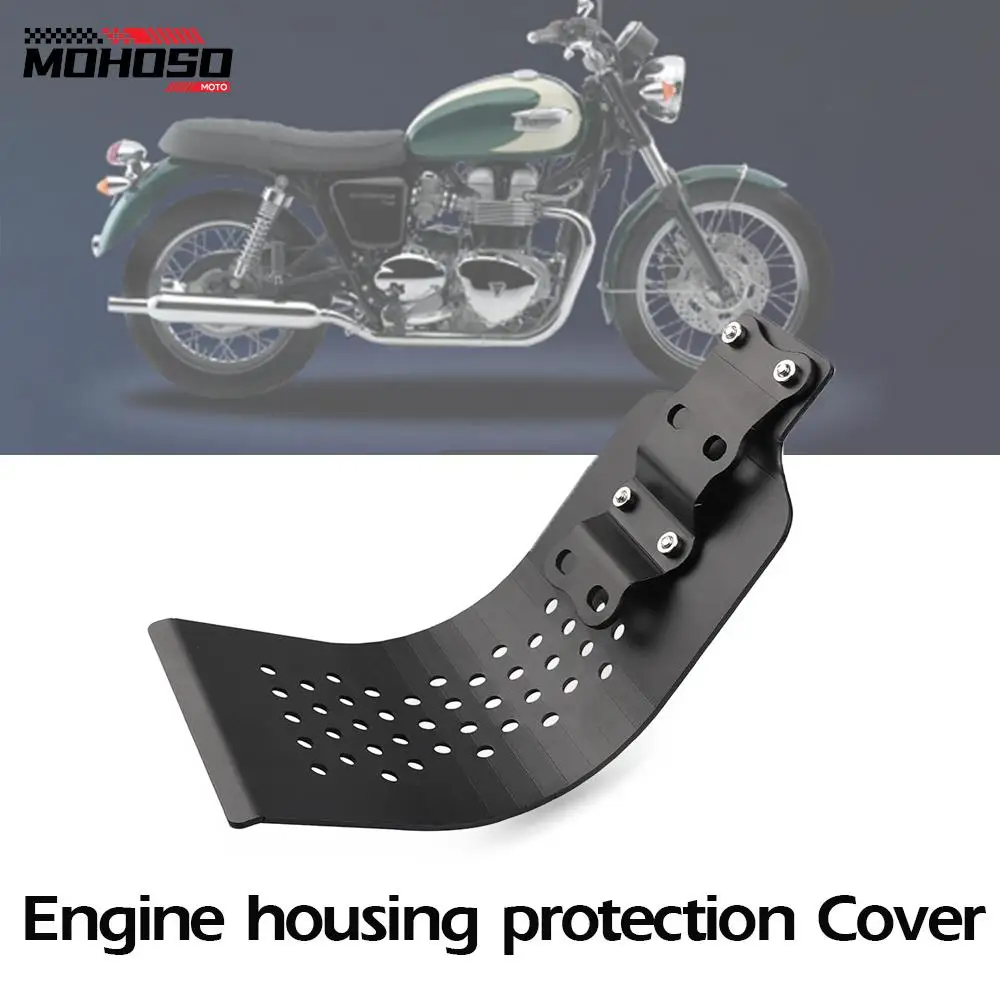 Accessori Moto Protezione Alloggiamento Motore Piastra Paramotore Bash Frame Guard Per Scrambler T100 Steve Mcqueen Edition Se
