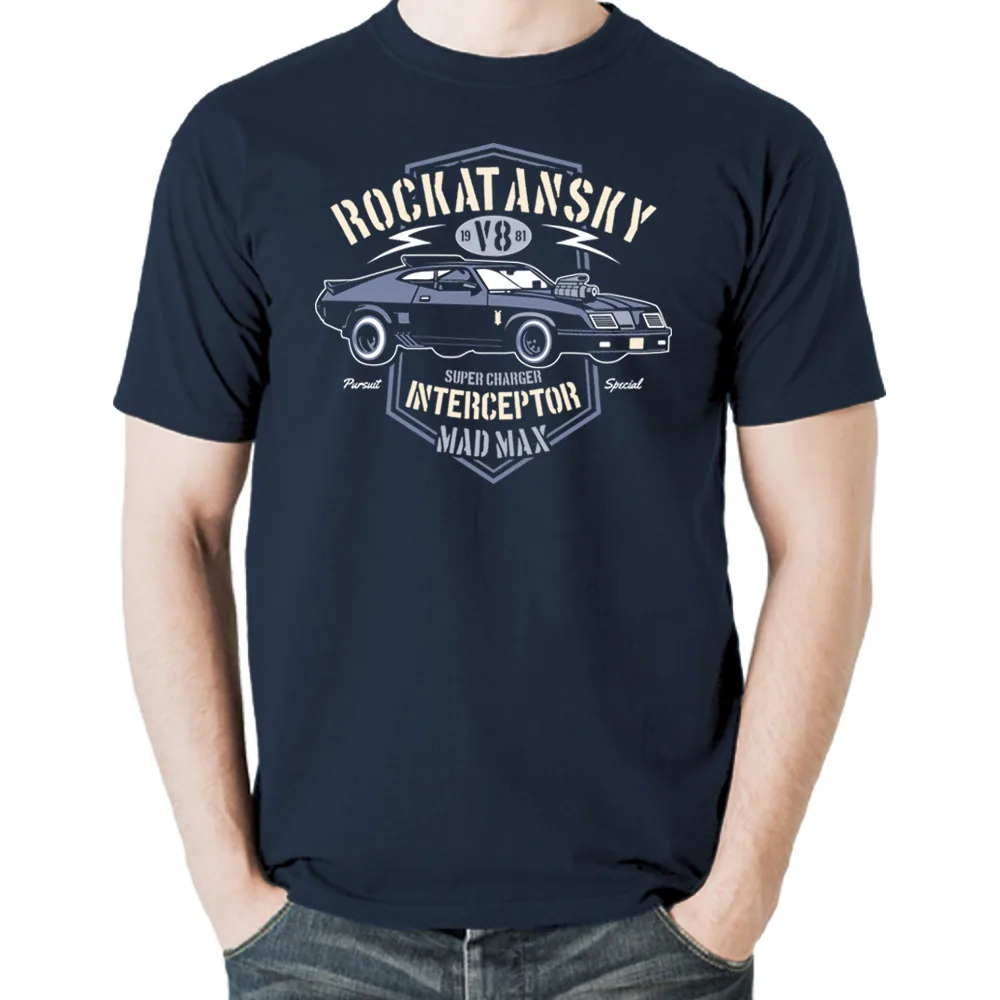 Mad Max Interceptor V8 Car Engine Falcon Mfp 80S Classic Movie T Shirt Tee Gift