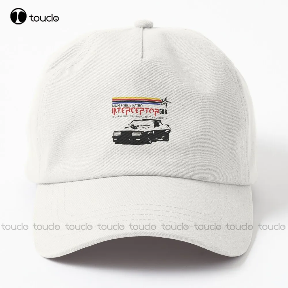 Mad Max T-Shirtmad Max Interceptor 508 Papà Cappello Cappelli Da Gioco Street Skateboard Harajuku Cartoon Denim Color Outdoor Cotton Caps