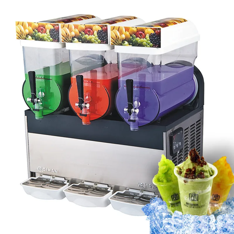 Granita Commerciale Prezzo Economico Granita Ice Frozen Drink Slush Machine / Juice Slush Machine In Vendita