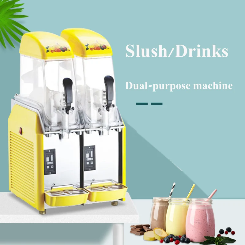 Macchina Per Granite Per Frullato Commerciale Granita Daiquiri Ice Slash Frozen Drink Making Slush Machine