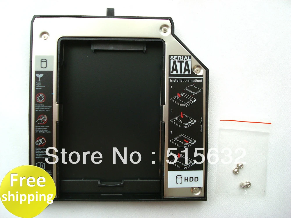 Nuova Unità Caddy 2Nd Hdd Caddy Per Lenovo Thinkpad T420 T520 W520 T420I Sata