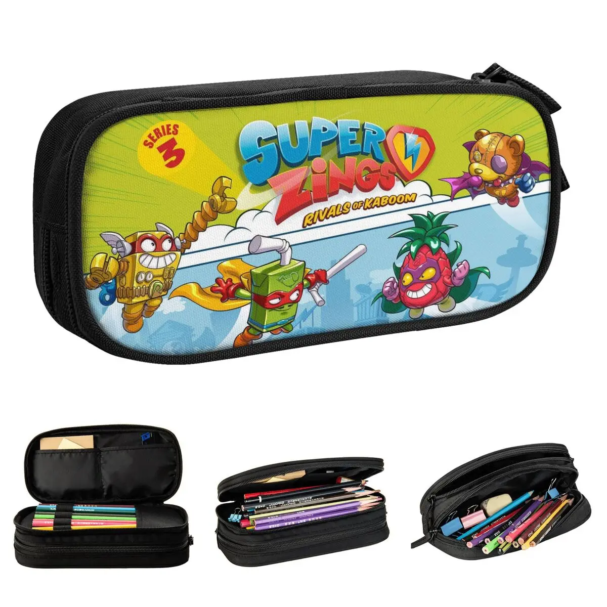 Divertente Super Things Gioco Astuccio Moda Portapenne Borse Studente Grande Capacità Ufficio Regali Astuccio