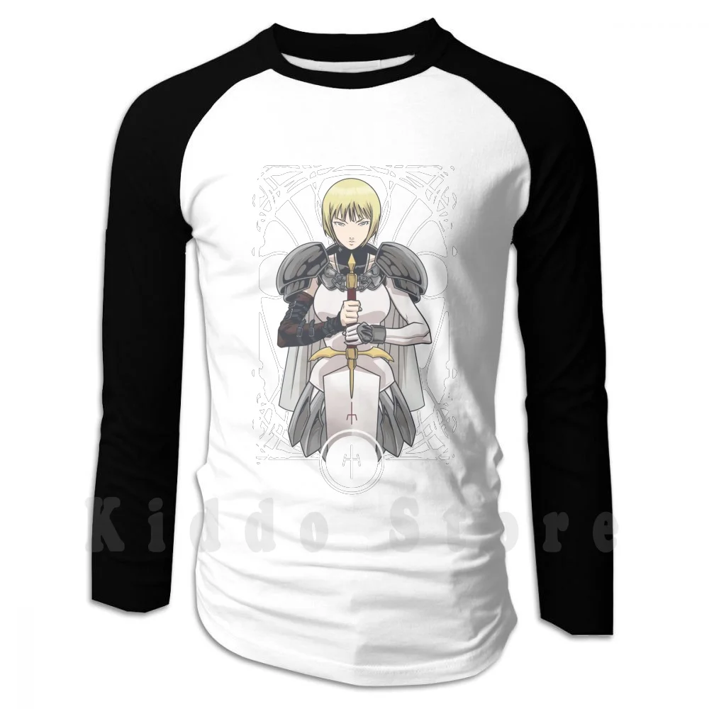 Felpe Con Cappuccio Claymore Manica Lunga Anime Claymore Clare Girls Sword Fanart Teresa