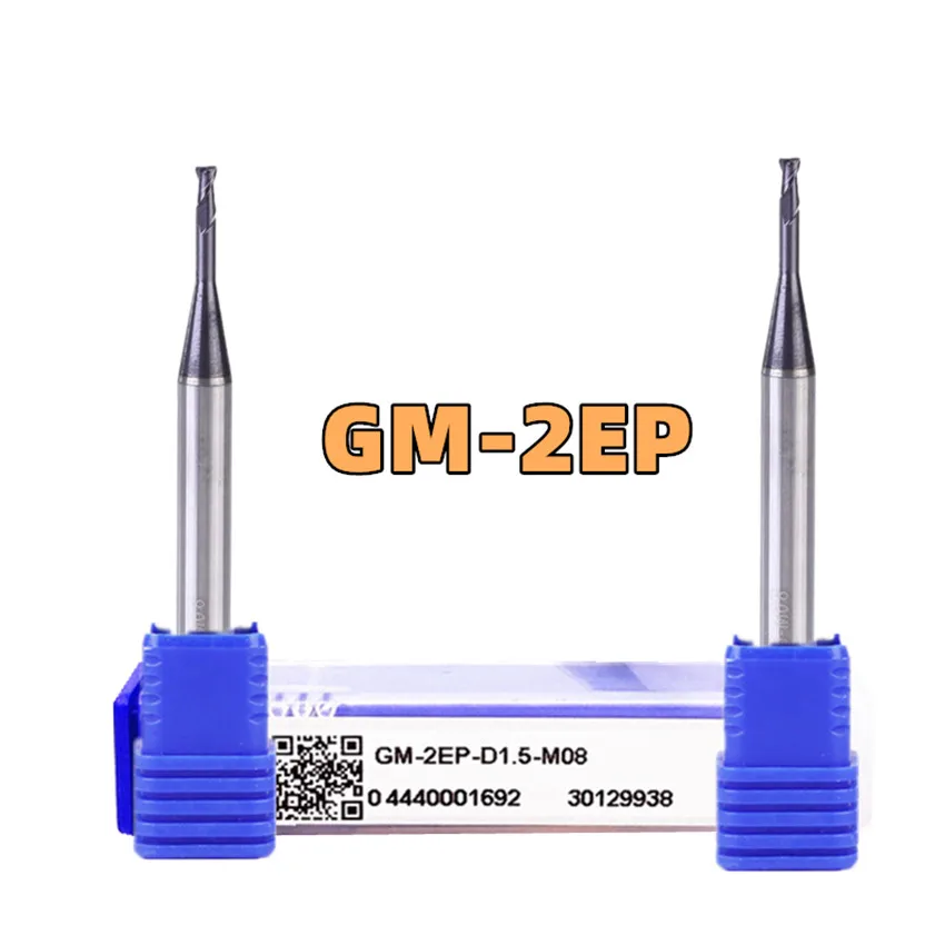 Zcc.Ct Gm-2Ep-D1.2-M06/Gm-2Ep-D1.2-M08/Gm-2Ep-D1.2-M10/Gm-2Ep-D1.2-M12 Gm-2Ep Frese A Candela Piatta A Lama Corta A Collo Lungo 2F 1 Pz/Scatola