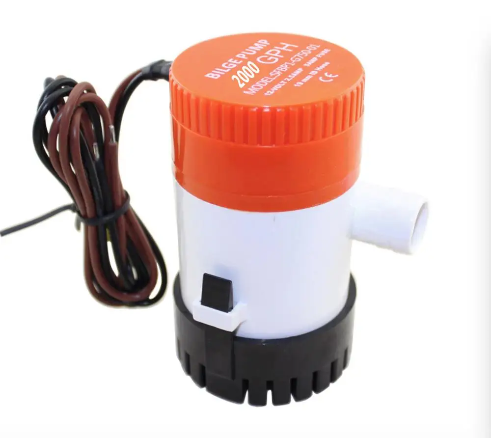 Isure Marine 1100Gph/750 Gph12V Yacht Dc Pompa Di Sentina Pompa Di Drenaggio Pompa Sommergibile In Miniatura