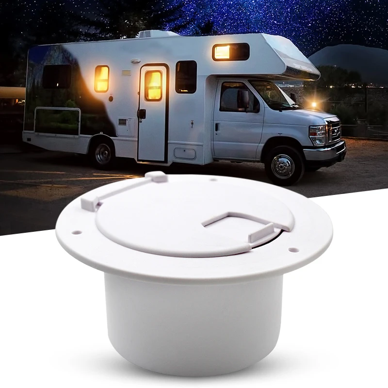 Rv Round Cable Cable Cable Hatch Per Rv Truck Boat Yacht Camper Per 30 50 Amp Cavi Di Alimentazione Round Polar Cable Hatch