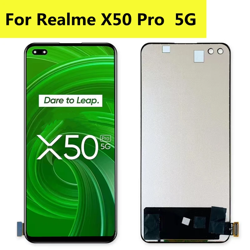 6.44 "Tft Per Realme X50 Pro Realme X50 Pro Display Per Realme X50 Pro 5G Lcd Touch Screen Rmx2075 Rmx2071 Rmx2076 Display