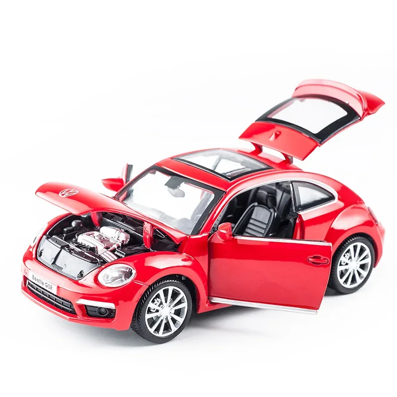 1:32 Volkswagen Beetle Car Model Collection Lega Diecast Car Toys For Children Boy Toy Gifts Diecast & Toy Vehicles A134