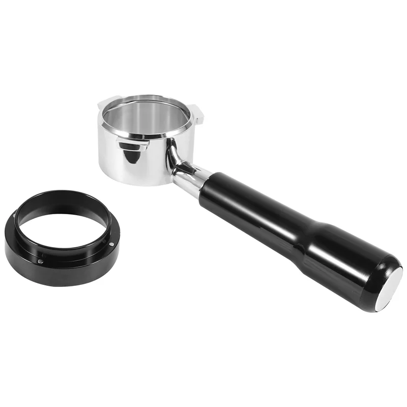 Portafiltro Senza Fondo Da 54Mm Per Breville Barista Express E Altro Breville Espresso (Anello Di Dosaggio Del Caffè Incluso)