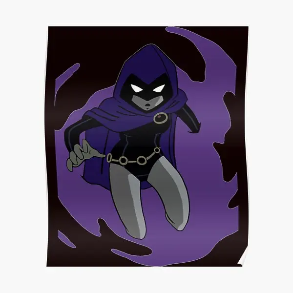 Raven Teen Titans Portal Poster Painting Art Vintage Home Decor Picture Murale Print Decoration Room Modern Wall Funny No Frame